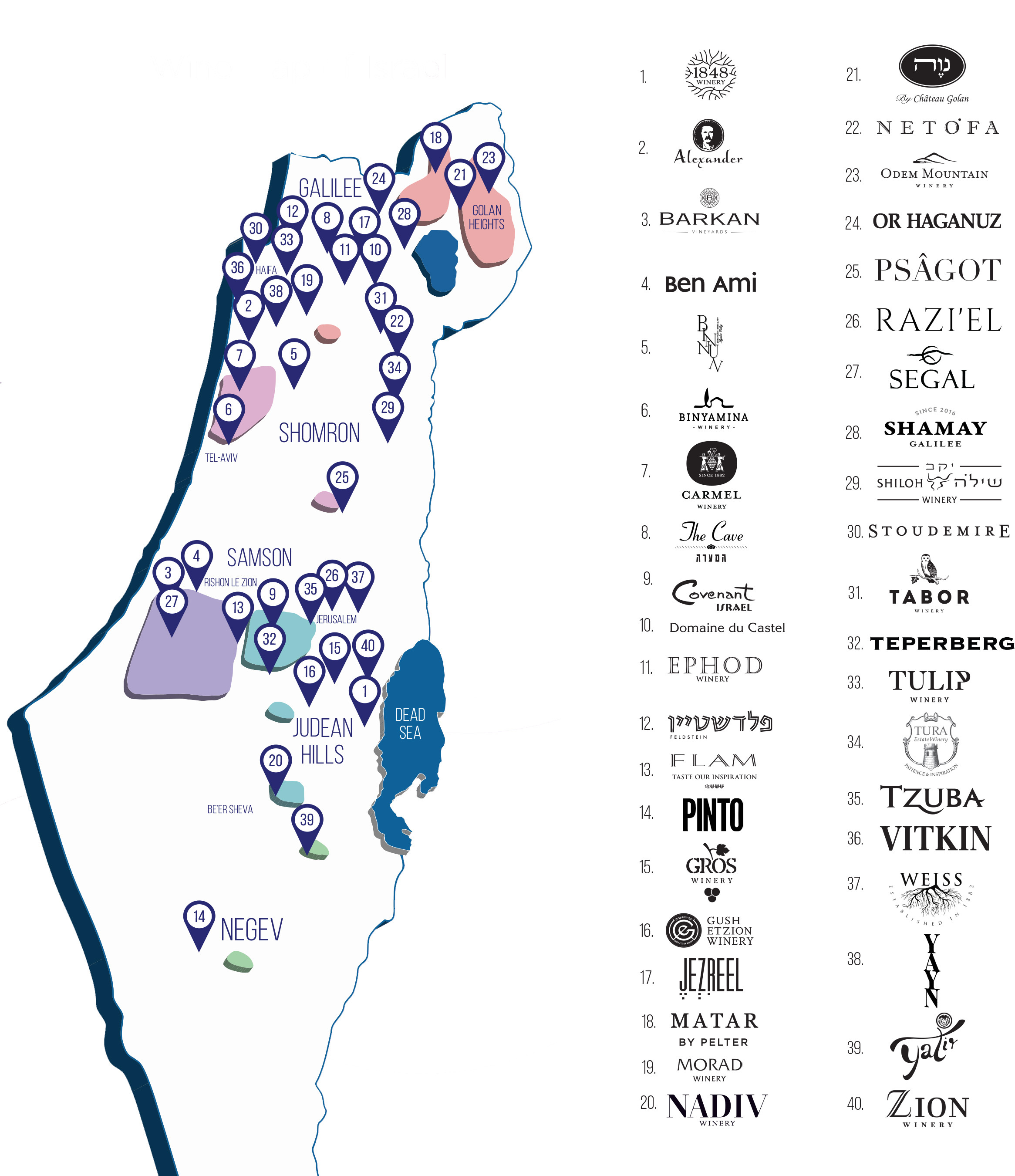 IWPA Location Map